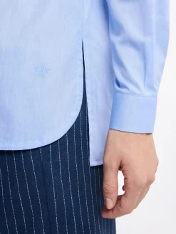 FAY Camicie<CAMICIA CON COLLETTO A VELA Azzurro