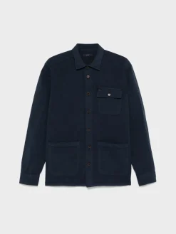 FAY Camicie<CAMICIA CON TASCHINO Blu