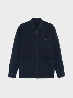 FAY Camicie<CAMICIA CON TASCHINO Blu
