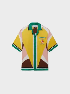 CASABLANCA Camicie<CAMICIA CUBAL Bianco, Giallo, Marrone, Rosa, Verde
