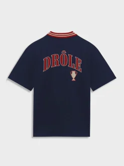 DRÔLE DE MONSIEUR Camicie<CAMICIA DROLE SPORT Blu, Rosso