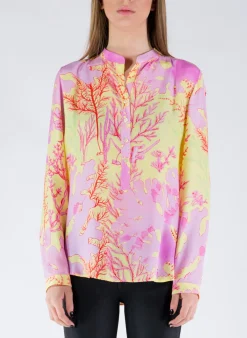 Camicie<CAMICIA EVA Giallo, Multicolor, Rosa