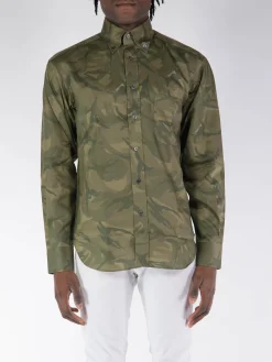 TOM FORD Camicie<CAMICIA FLUID Verde