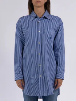 ETRO Camicie<CAMICIA GEO1 Bianco, Blu