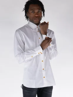 VIVIENNE WESTWOOD Camicie<CAMICIA GHOST Bianco