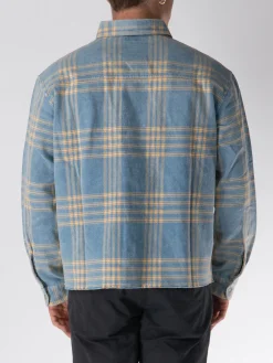 JOHN ELLIOTT Camicie<CAMICIA HEMI Azzurro, Giallo