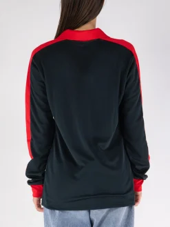 WALES BONNER Camicie<CAMICIA HOME JERSEY Nero, Rosso