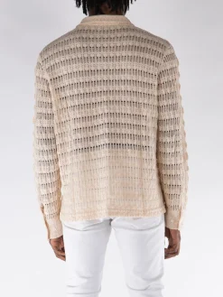 SÉFR Camicie<CAMICIA IN MAGLIA YASU Beige