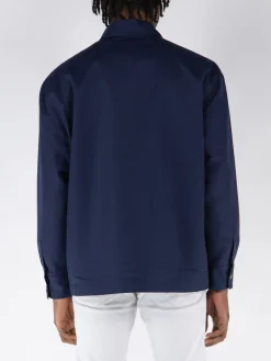 DROLE DE MONSIEUR Camicie<CAMICIA LAINE Blu
