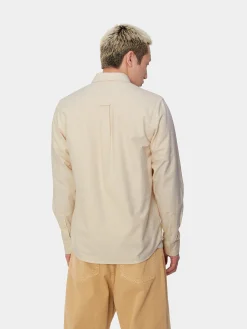 CARHARTT WIP Camicie<CAMICIA LONGSLEEVE C-LOGO Beige