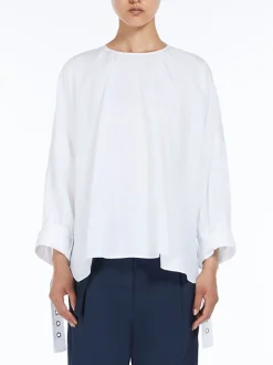 S MAXMARA Camicie<CAMICIA MORBIDA MAYA Bianco