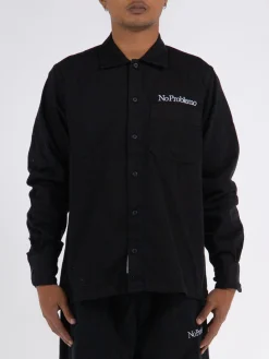 ARIES Camicie<CAMICIA NO MINI PROBLEMO UNIFORM Nero