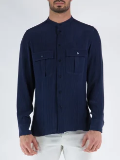 ETRO Camicie<CAMICIA OVER Blu