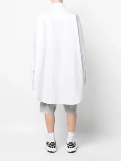 MM6 MAISON MARGIELA Camicie<CAMICIA OVERSIZE Bianco