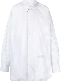 MM6 MAISON MARGIELA Camicie<CAMICIA OVERSIZE Bianco