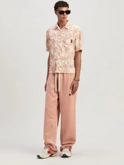 PALM ANGELS Camicie<CAMICIA PALM Bianco, Rosa