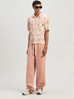 PALM ANGELS Camicie<CAMICIA PALM Bianco, Rosa