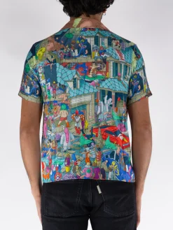 MEMBERS OF THE RAGE Camicie<CAMICIA PARTY VACATION Multicolor