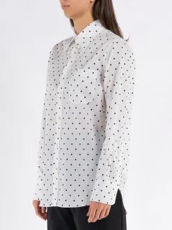 MARNI Camicie<CAMICIA POIS Bianco, Nero