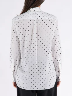 MARNI Camicie<CAMICIA POIS Bianco, Nero