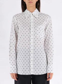 MARNI Camicie<CAMICIA POIS Bianco, Nero
