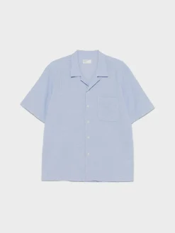 UNIVERSAL WORKS Camicie<CAMICIA ROAD Azzurro