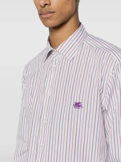 ETRO Camicie<CAMICIA ROMA Bianco