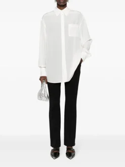 SPORTMAX Camicie<CAMICIA ROVIGO Bianco