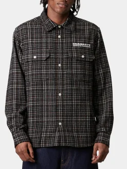 CARHARTT WIP Camicie<CAMICIA RUNWAY MILLET Bianco, Marrone, Nero, Rosso