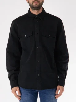CARHARTT WIP Camicie<CAMICIA SANTA FE Nero