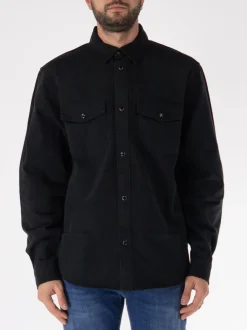 CARHARTT WIP Camicie<CAMICIA SANTA FE Nero