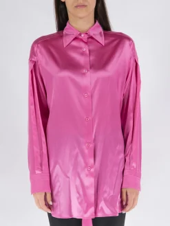 TOM FORD Camicie<CAMICIA SATIN Rosa