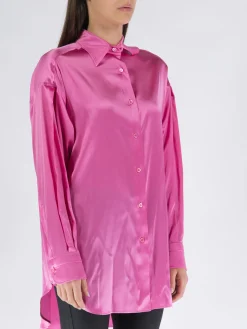 TOM FORD Camicie<CAMICIA SATIN Rosa