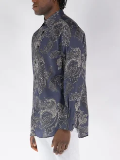 ETRO Camicie<CAMICIA SOHO Blu, Grigio, Nero