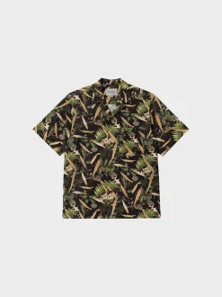 CARHARTT WIP Camicie<CAMICIA S/S LUMEN Beige, Nero, Verde
