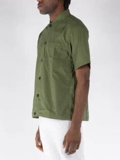 UNIVERSAL WORKS Camicie<CAMICIA TECH Verde