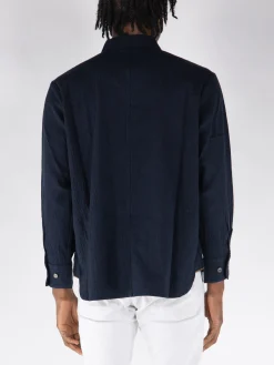 UNIVERSAL WORKS Camicie<CAMICIA TRAVAIL OVERSHIRT Blu