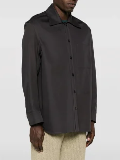 LANVIN Camicie<CAMICIA TWISTED COCOON Grigio