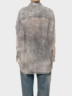 MAISON MIHARA YASUHIRO Camicie<CAMICIA VINTAGE Grigio
