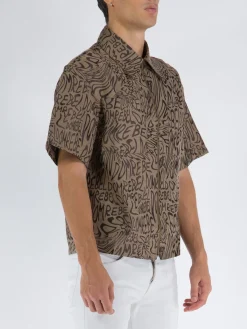 DOMREBEL Camicie<CAMICIA WAVY Marrone