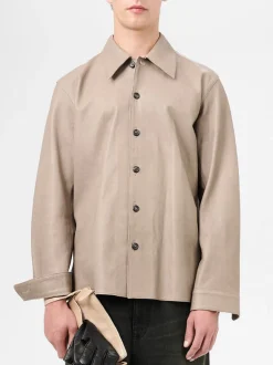 OUR LEGACY Camicie<CAMICIA WELDING Beige