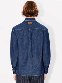 KENZO Camicie<CAMICIA WESTERN CREATIONS Blu