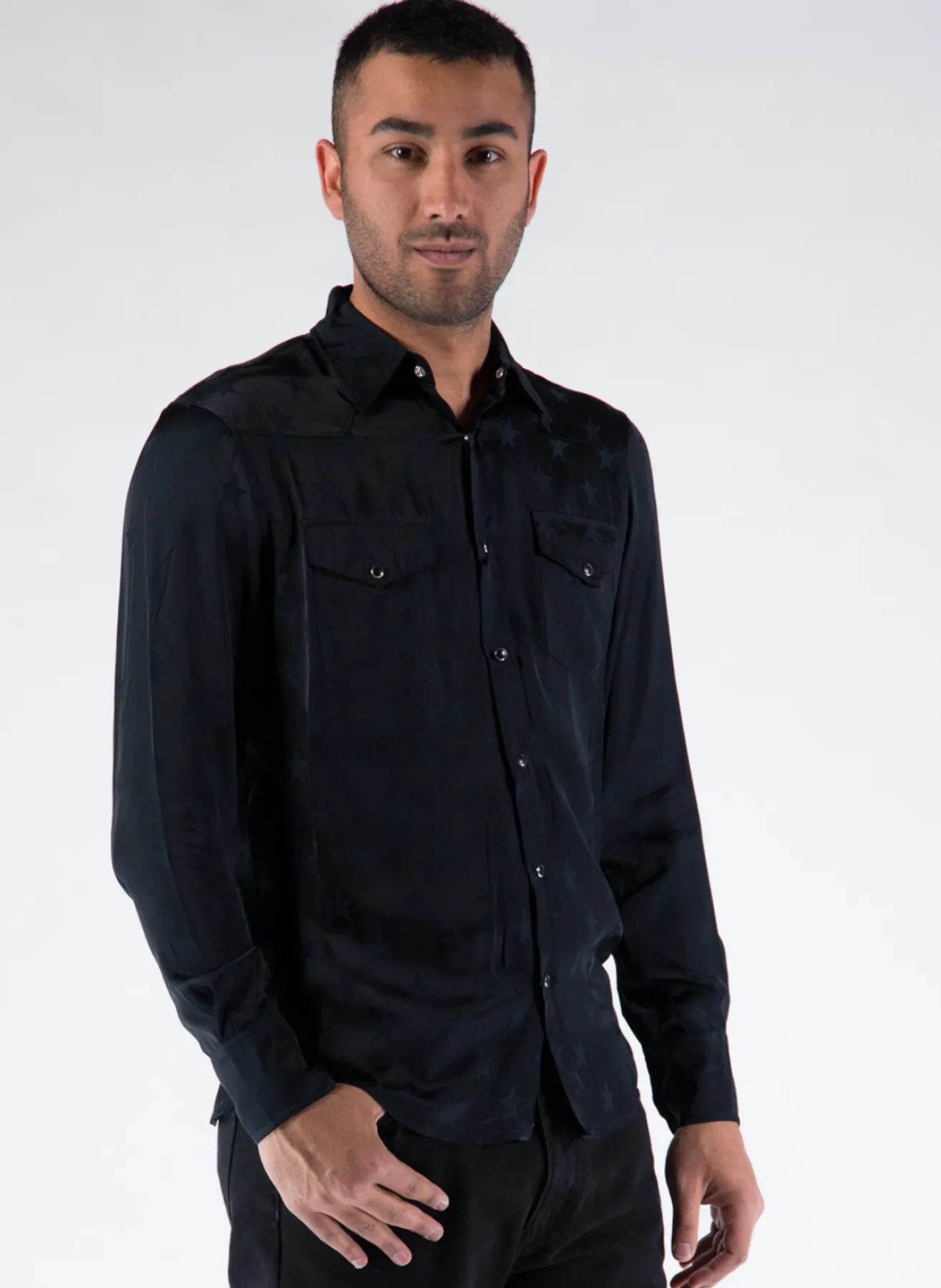 Camicie<CAMICIA WESTERN STARS Nero