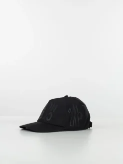 MONCLER GRENOBLE Cappelli<CAPPELLO BASEBALL Nero