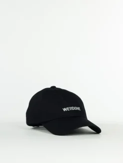 WE11DONE Cappelli<CAPPELLO BASIC LOGO Bianco, Nero