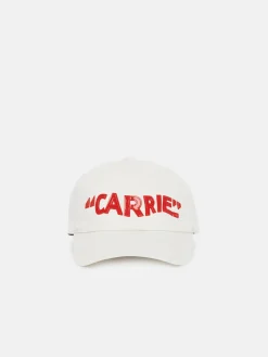 JW ANDERSON Cappelli<CAPPELLO CARRIE BASEBALL Bianco, Rosso