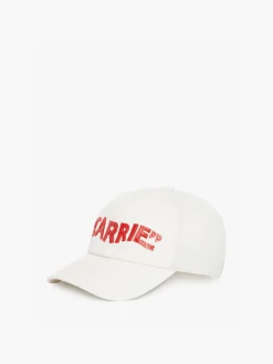 JW ANDERSON Cappelli<CAPPELLO CARRIE BASEBALL Bianco, Rosso