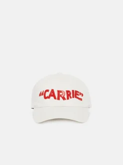 JW ANDERSON Cappelli<CAPPELLO CARRIE BASEBALL Bianco, Rosso