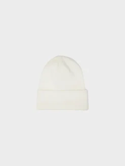 Cappelli<CAPPELLO CLASSIC LOGO BEANIE Bianco, Nero