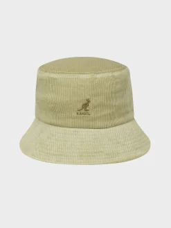 KANGOL Cappelli|Cappelli<CAPPELLO CORD BUCKET UNISEX Verde